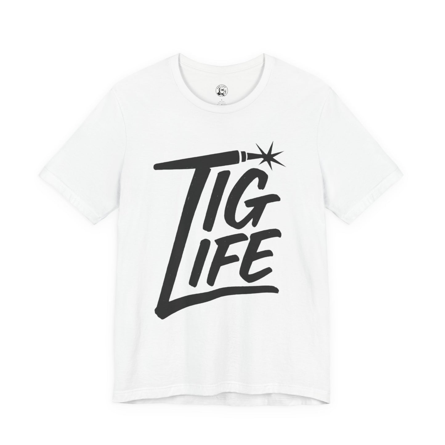 TIG Life Unisex Jersey Tee Light Color with Black text