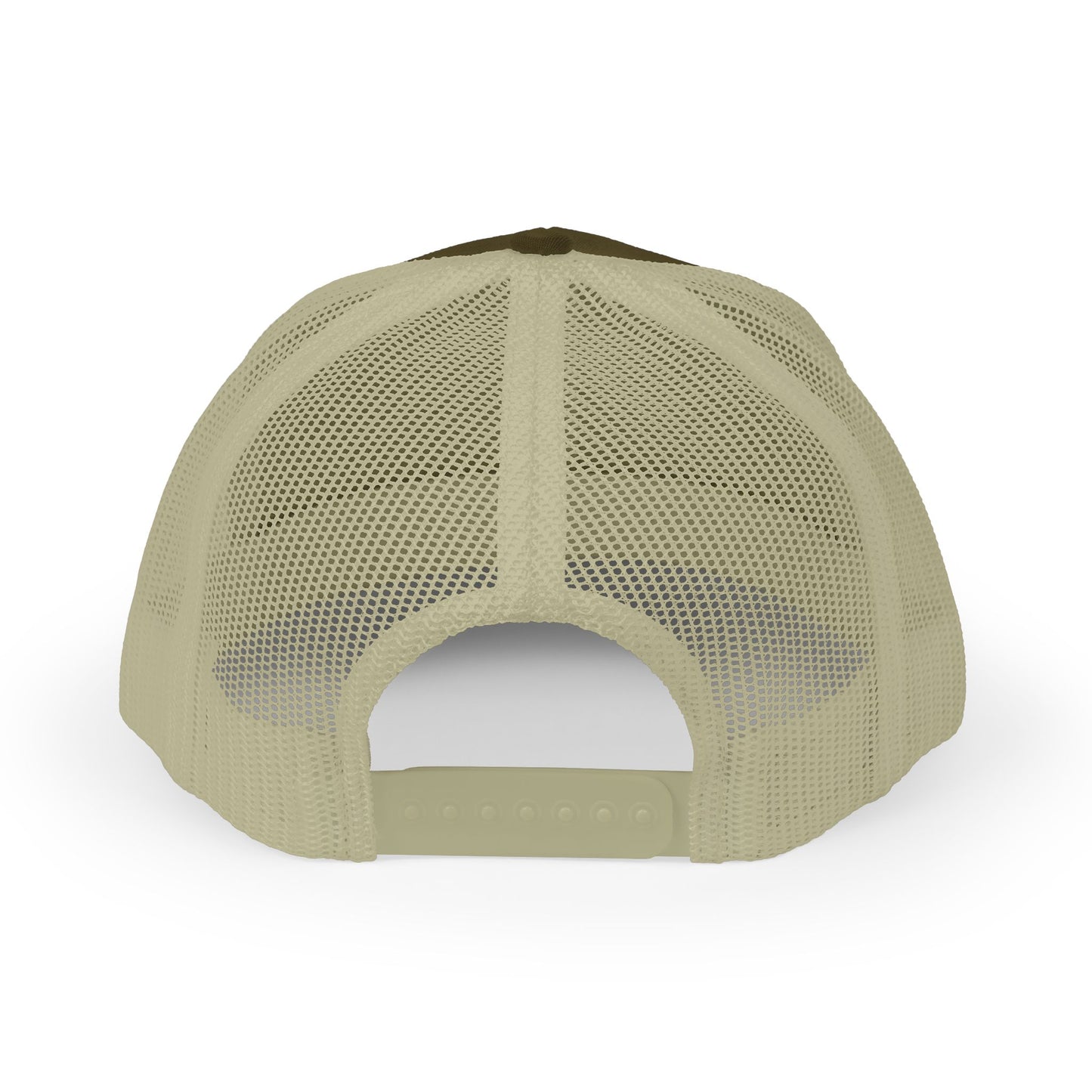 Arc Life Snapback Trucker Cap, Dark with white text