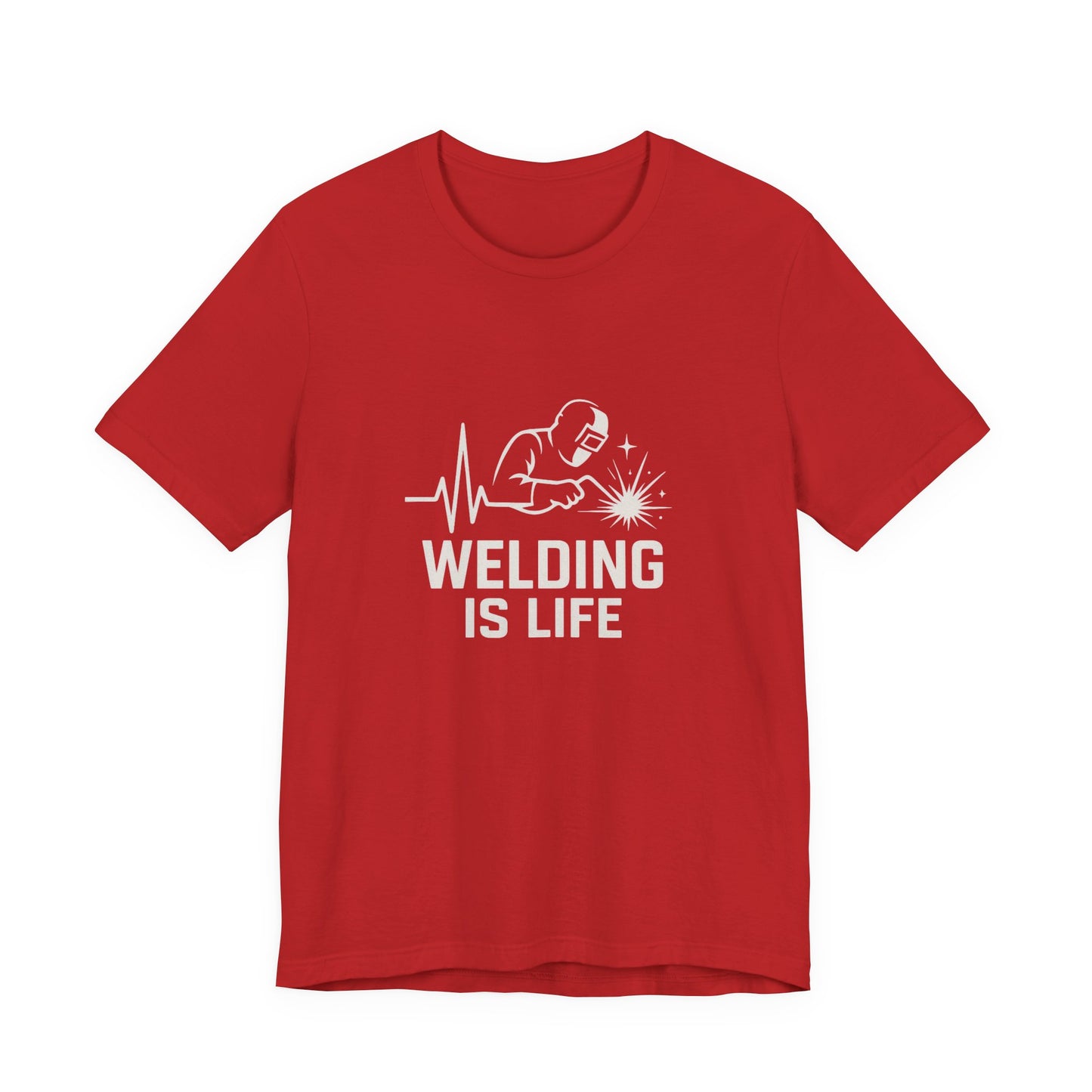Welding Is Life T‑Shirt, Womens, Dark Shirt