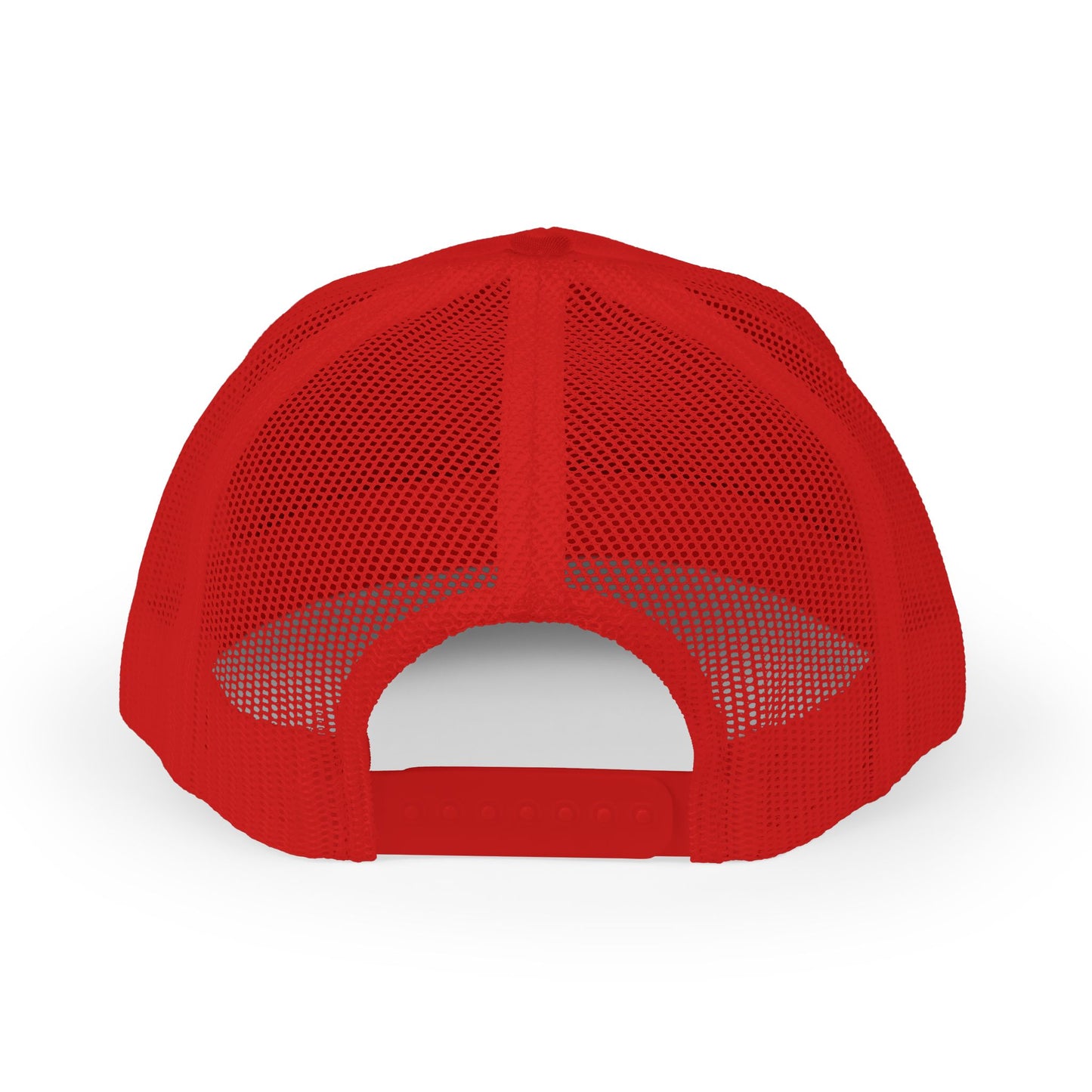 Arc Life Snapback Trucker Cap, Dark with white text