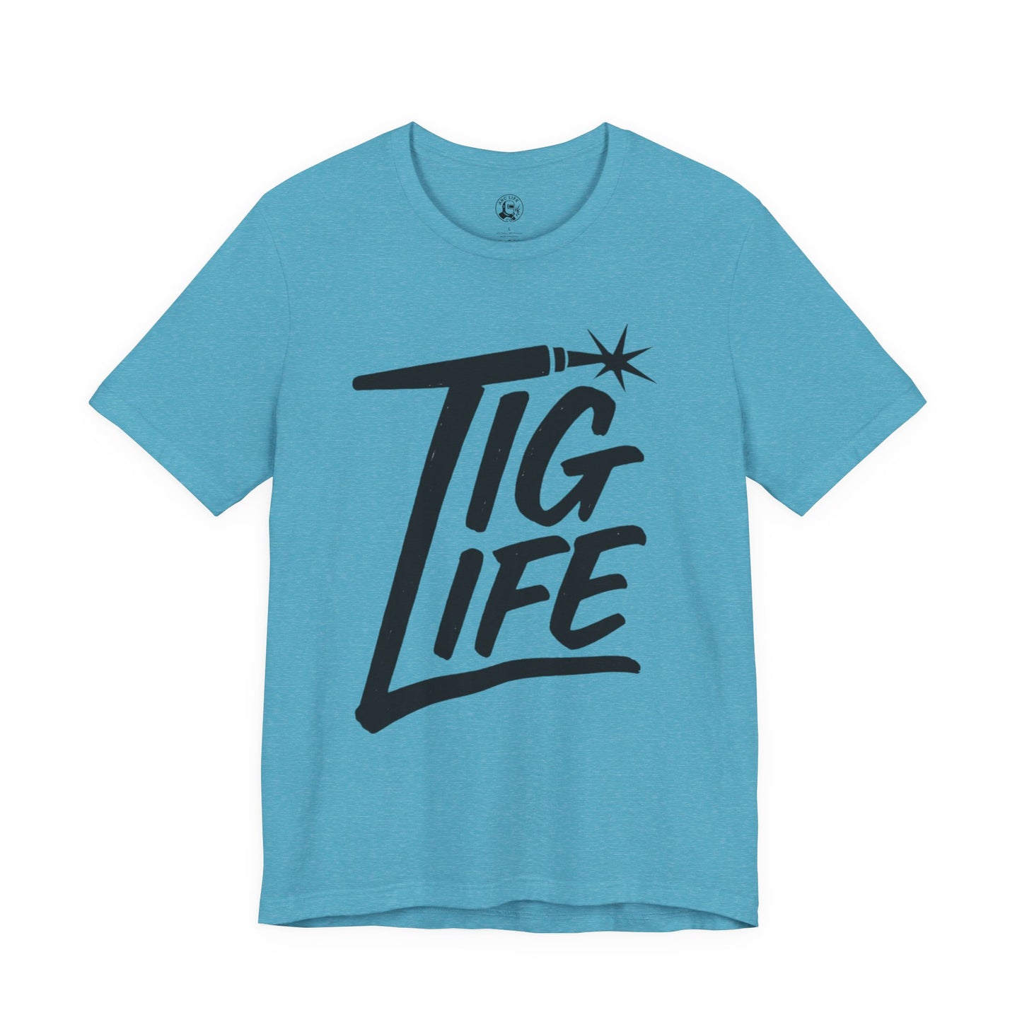 TIG Life Unisex Jersey Tee Light Color with Black text