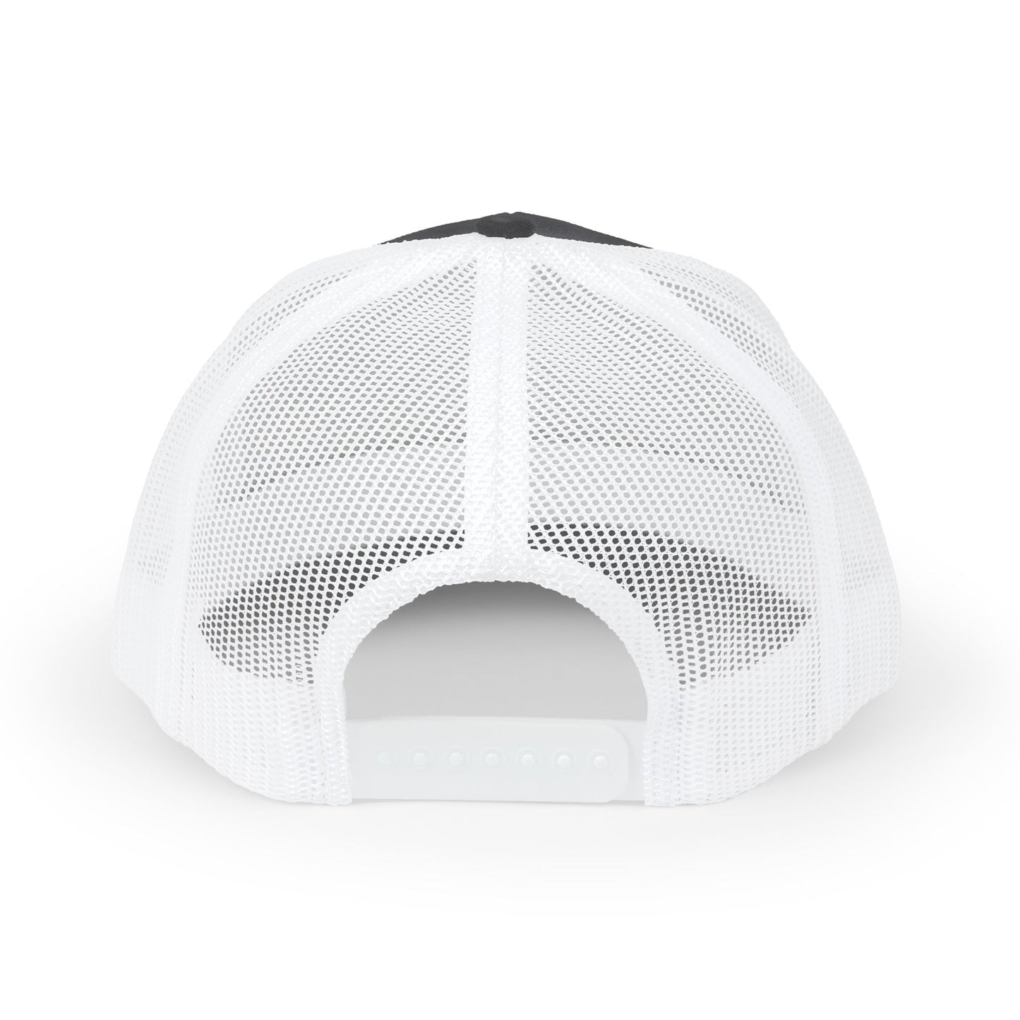 Arc Life Snapback Trucker Cap, Dark with white text