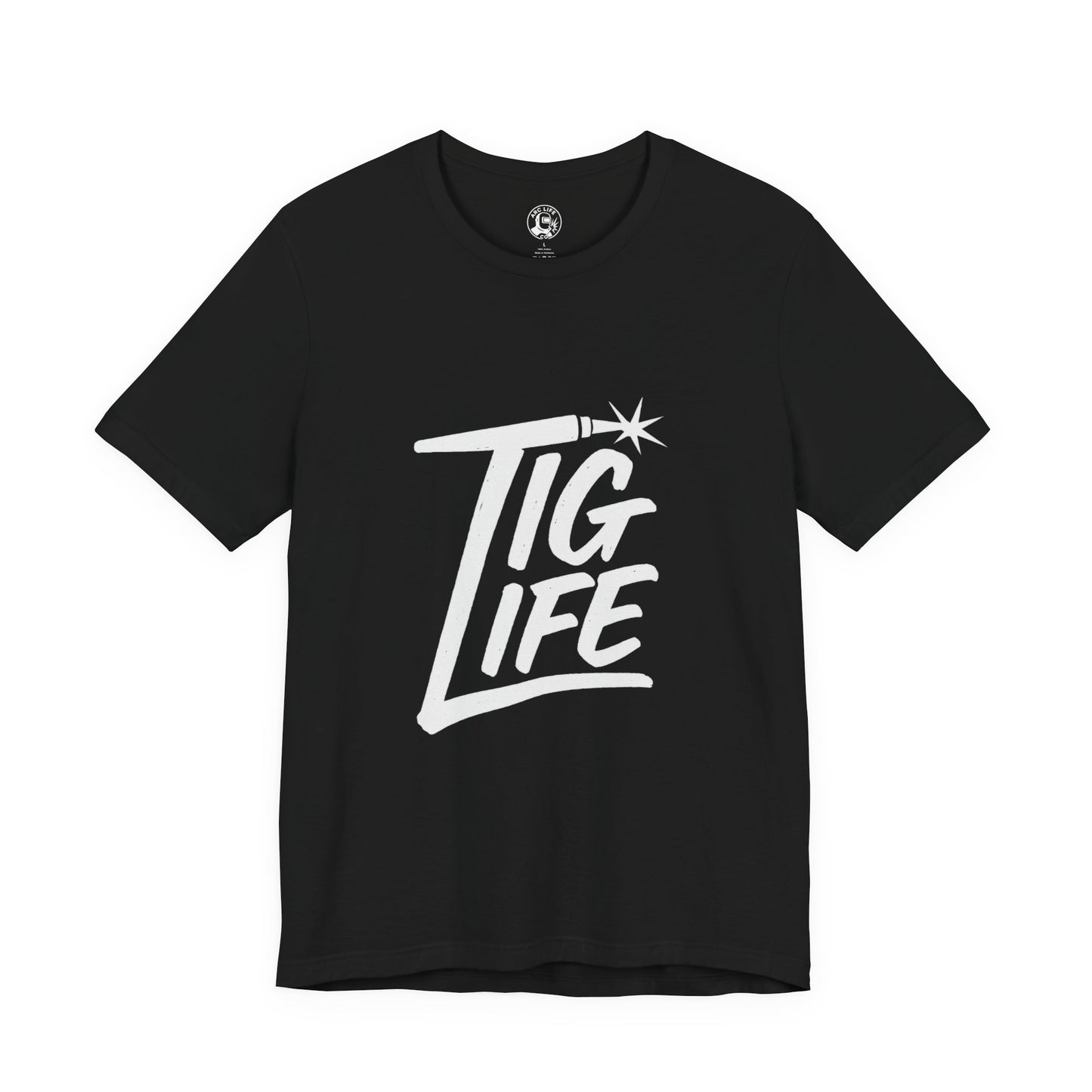 TIG Life Unisex Jersey Tee Dark Color with White text