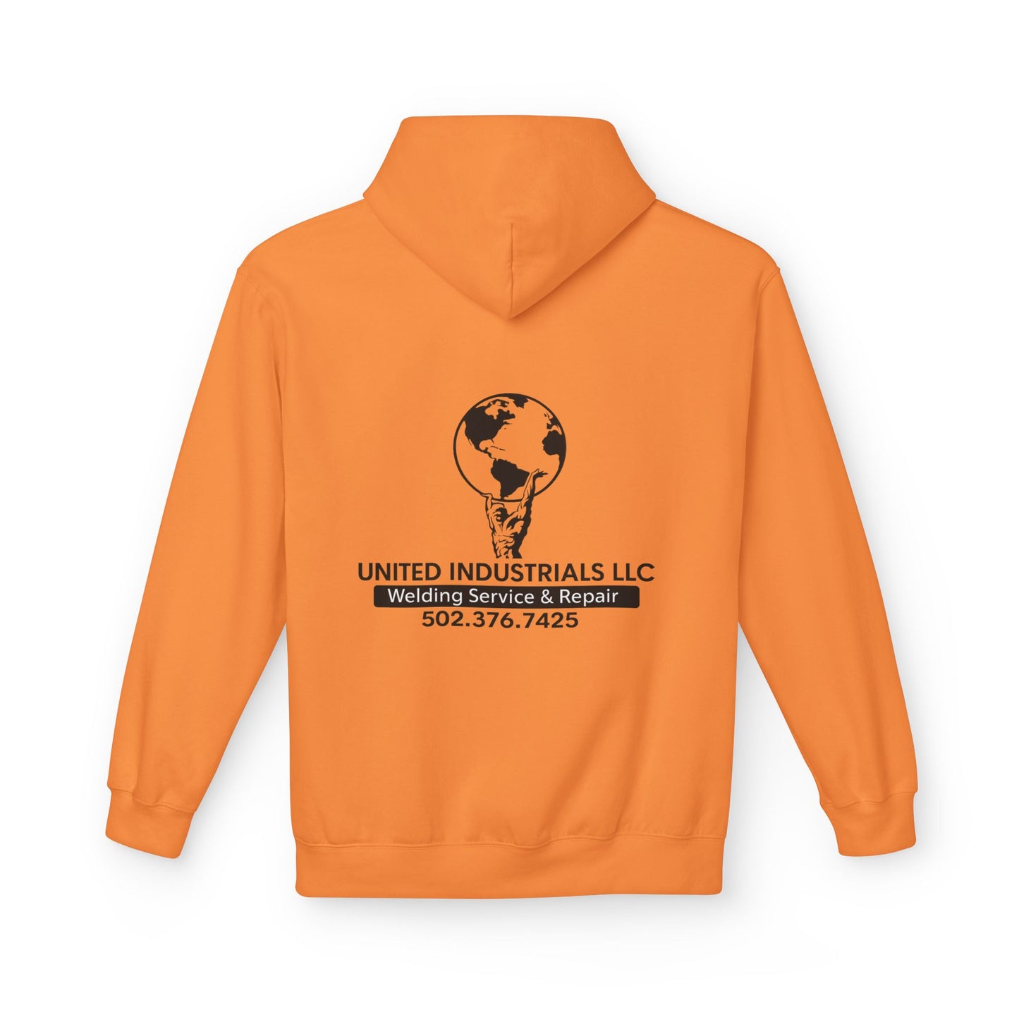 United Industrials LLC Welding Service & Repair Hoodie