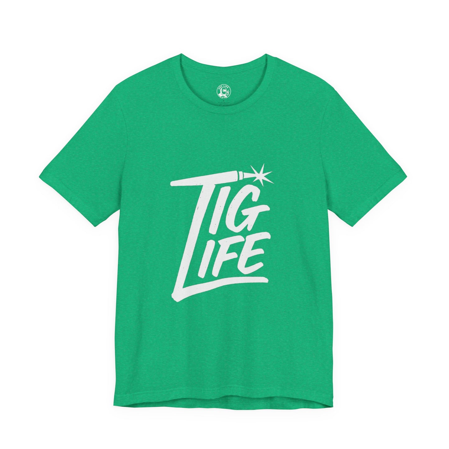 TIG Life Unisex Jersey Tee Dark Color with White text