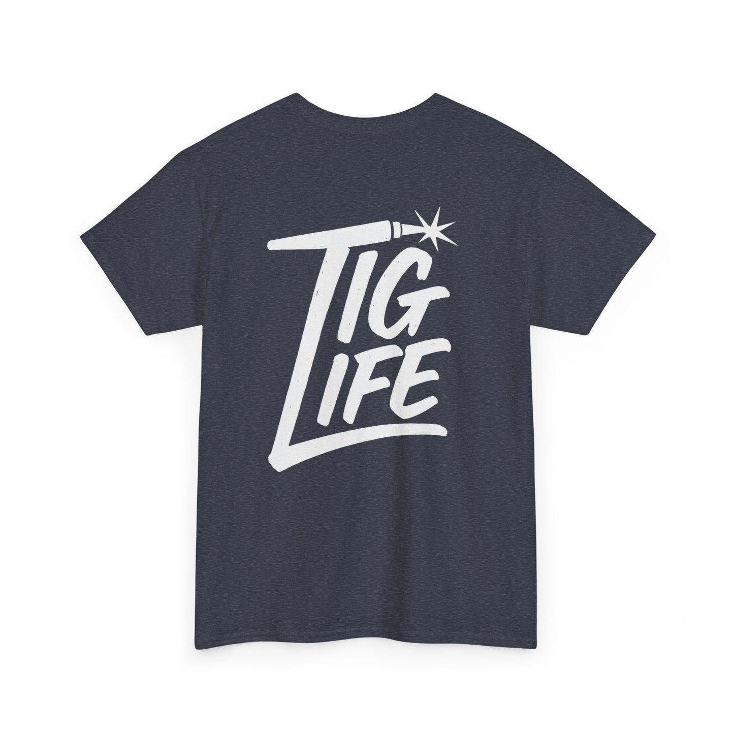 TIG Life Unisex Tee, Dark Shirt, White Print