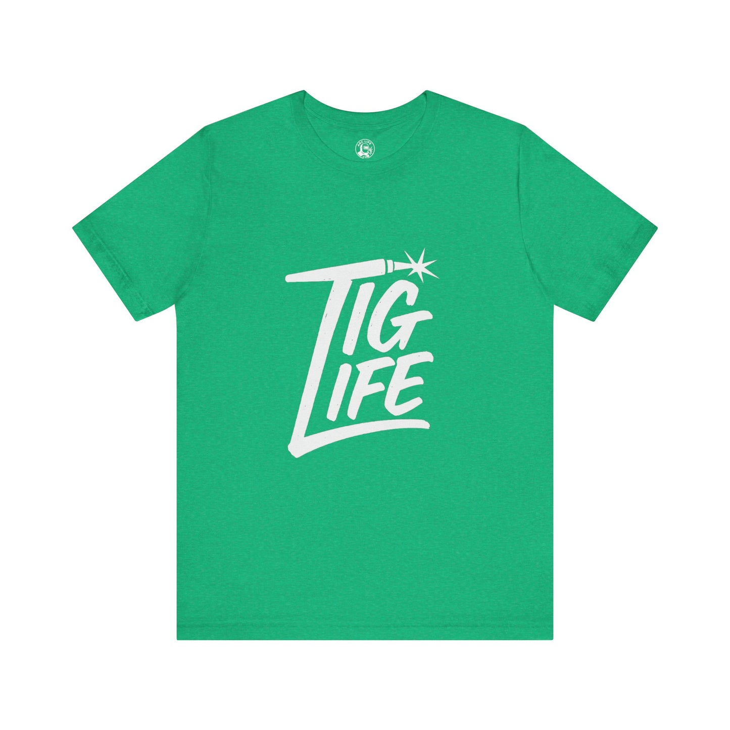 TIG Life Unisex Jersey Tee Dark Color with White text