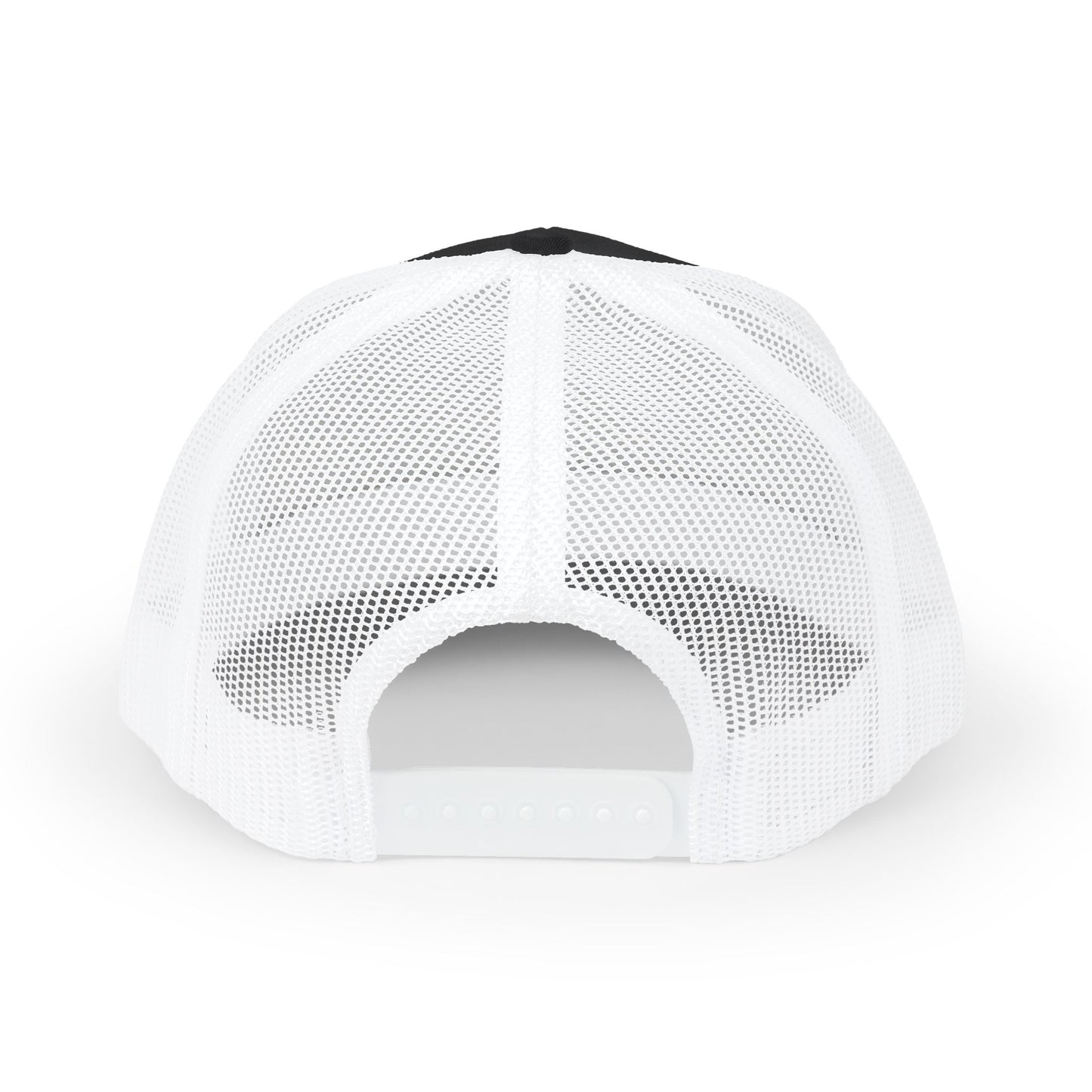 Arc Life Snapback Trucker Cap, Dark with white text