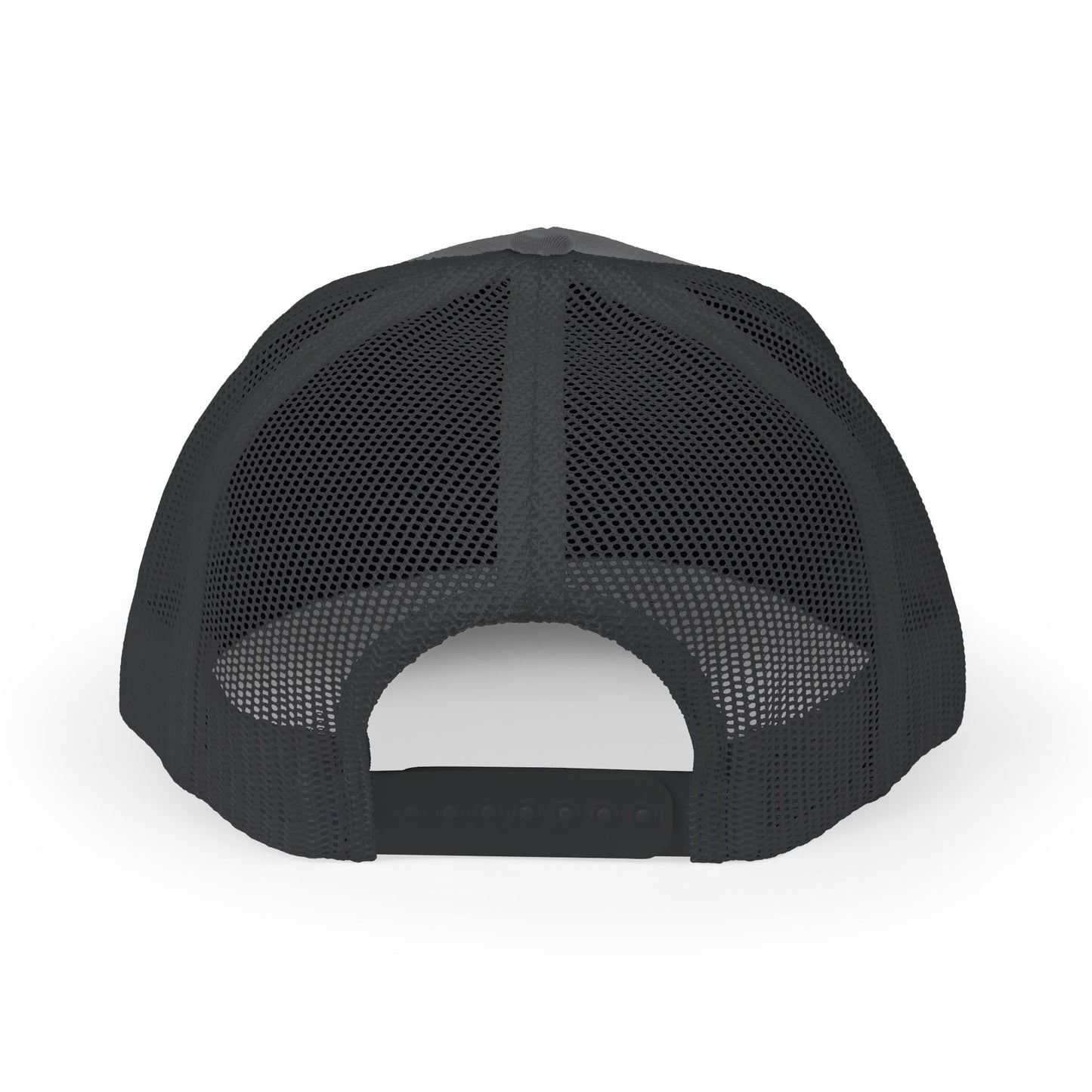 Arc Life Snapback Trucker Cap, Dark with white text