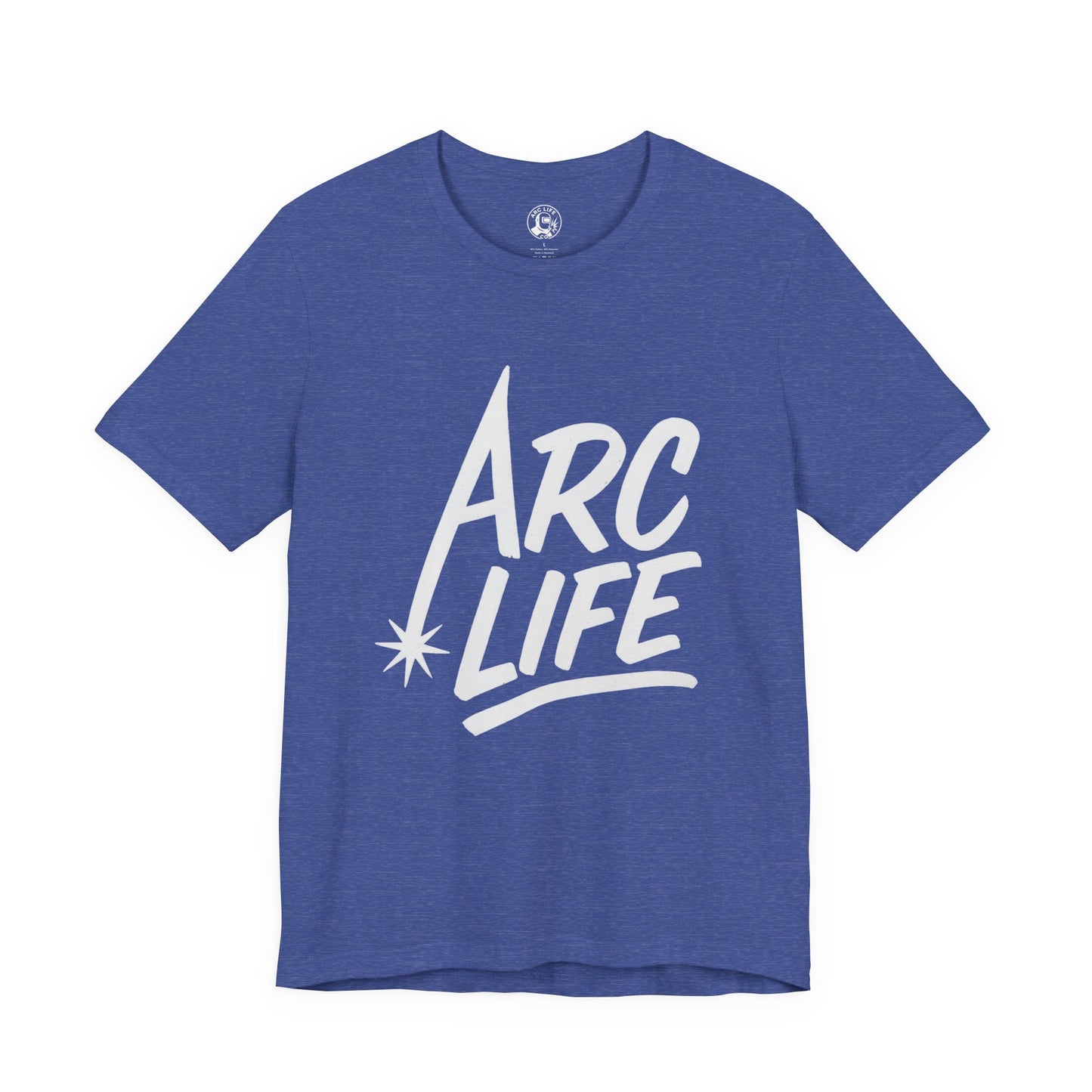 Arc Life Unisex Jersey Tee Dark Color with White text