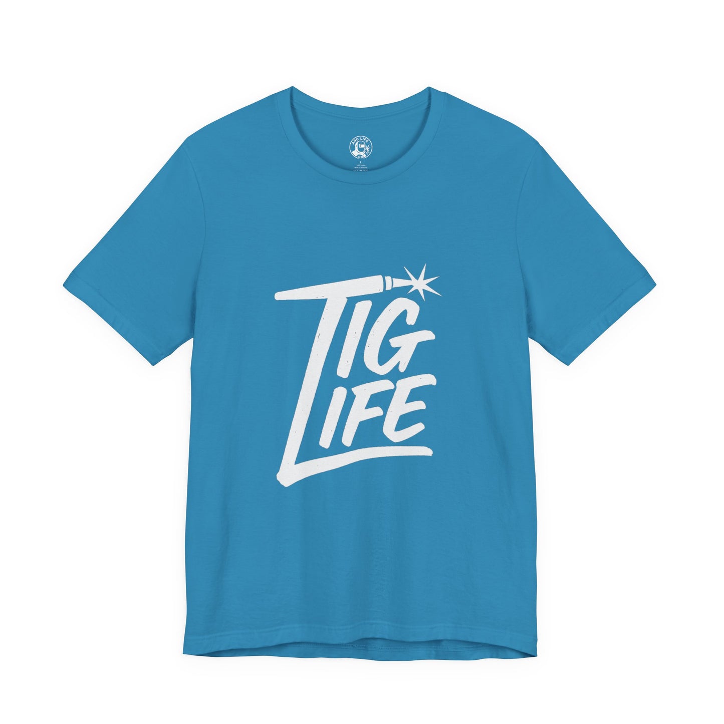 TIG Life Unisex Jersey Tee Dark Color with White text