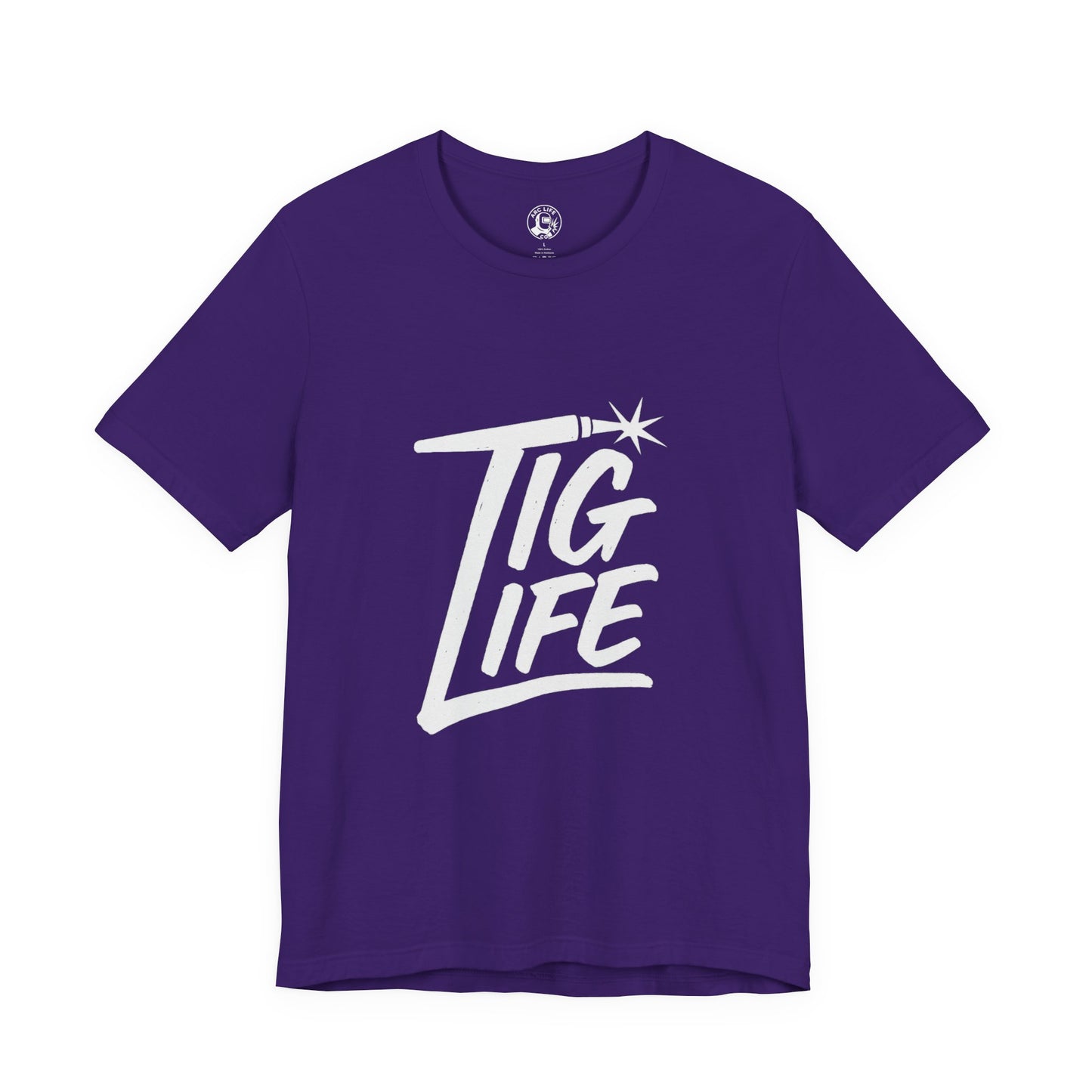 TIG Life Unisex Jersey Tee Dark Color with White text
