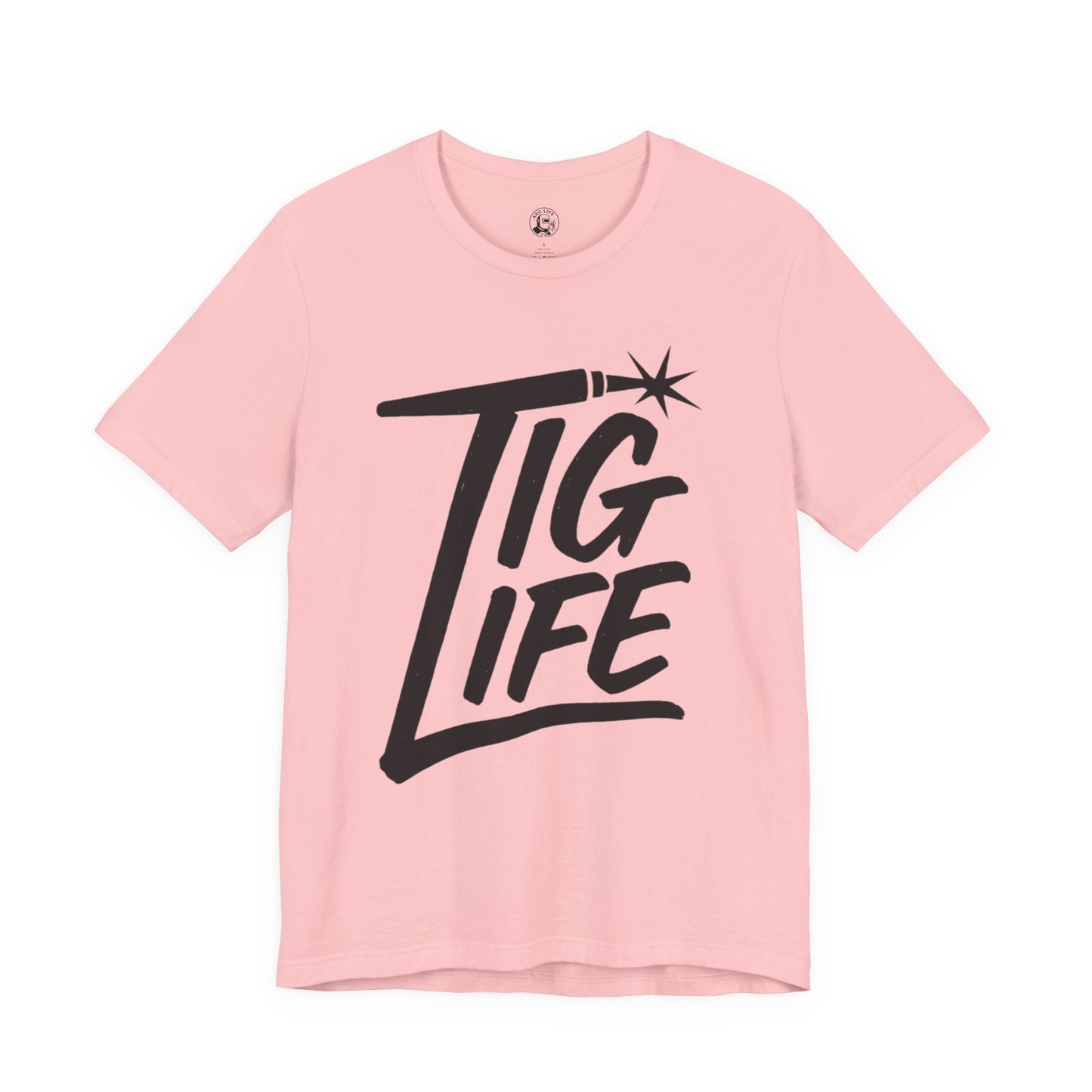 TIG Life Unisex Jersey Tee Light Color with Black text