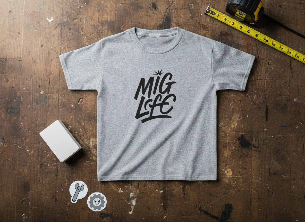 Mig Life Kids Tee, Light Color