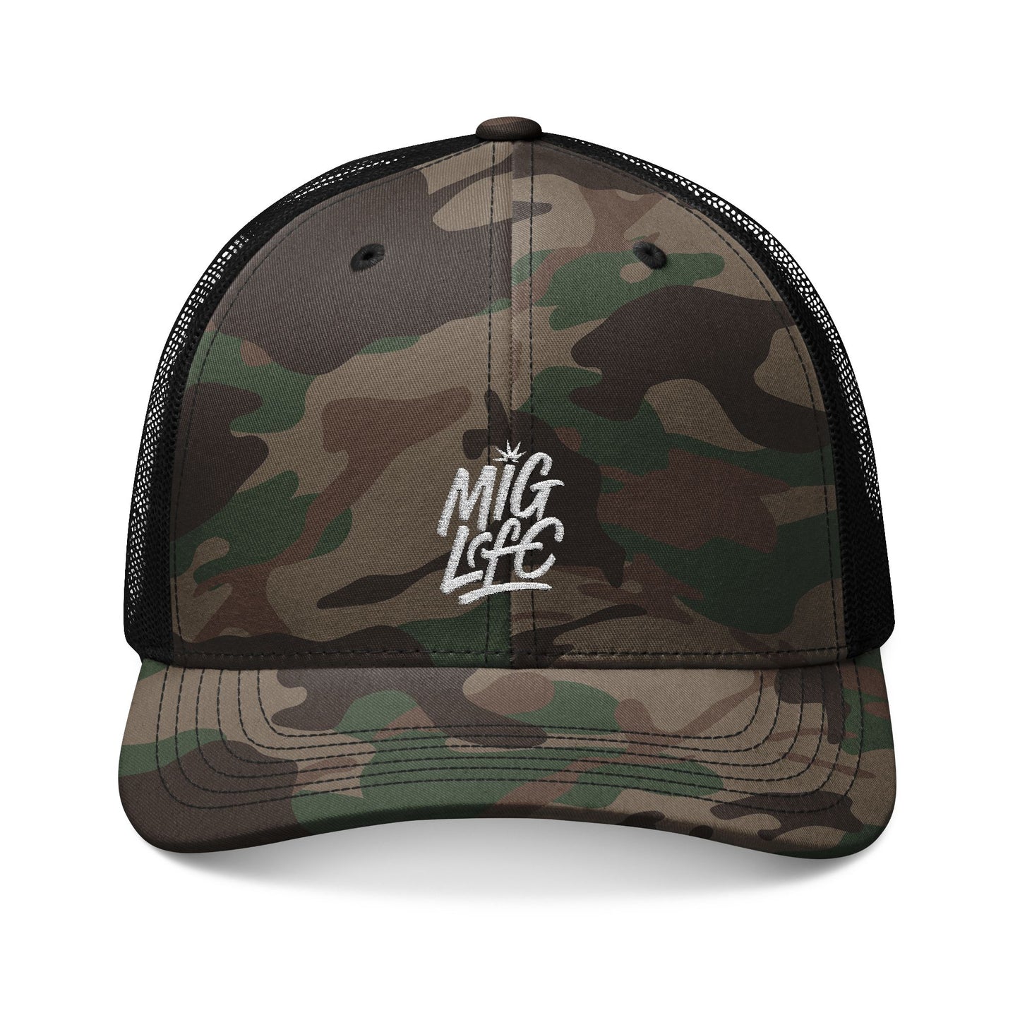 Mig Life Camo Trucker Hat