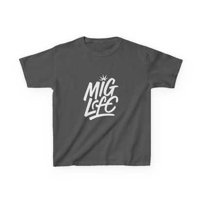 Mig Life Kids Tee, Dark Color