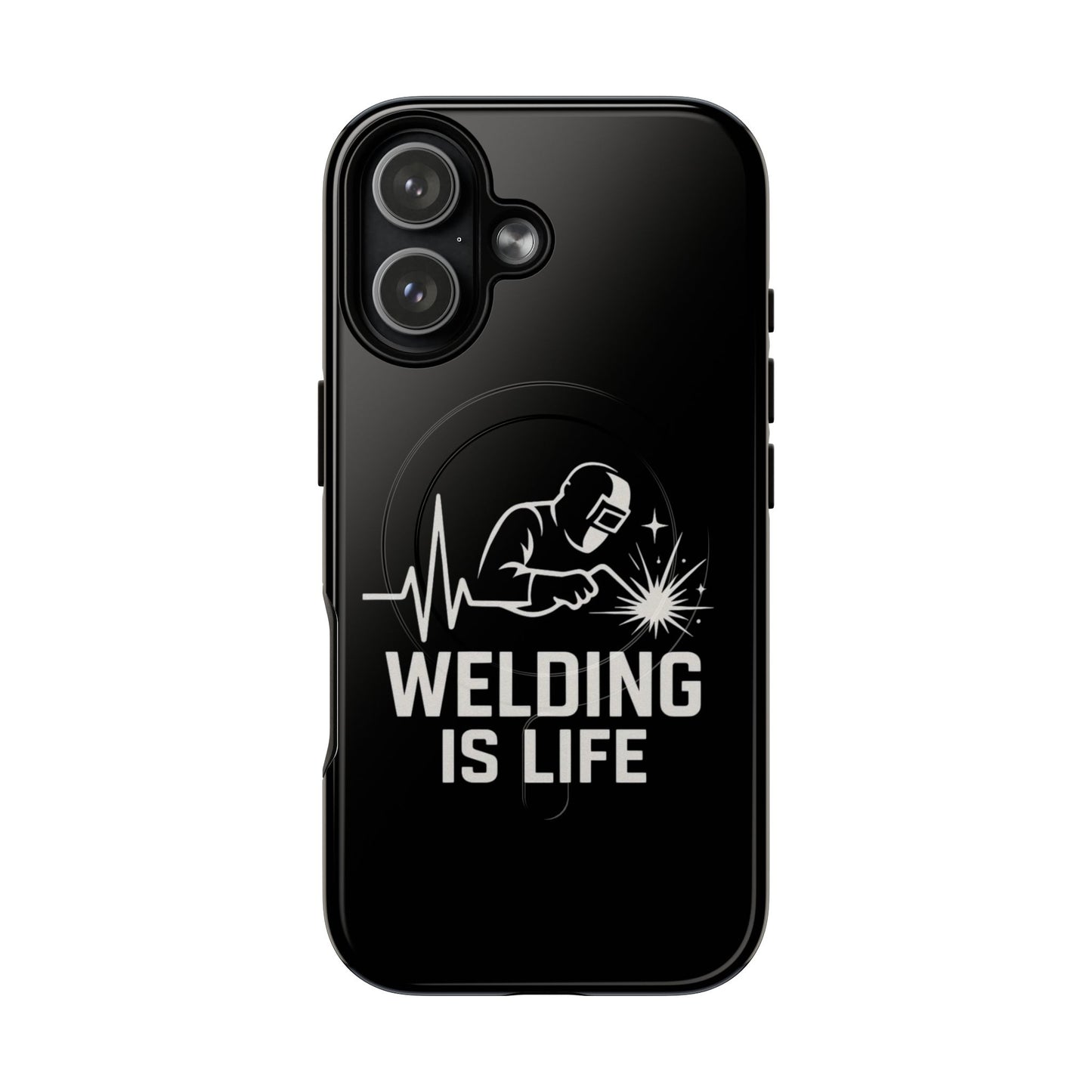 Welding Is Life Magnetic Phone Case, Tough Protective