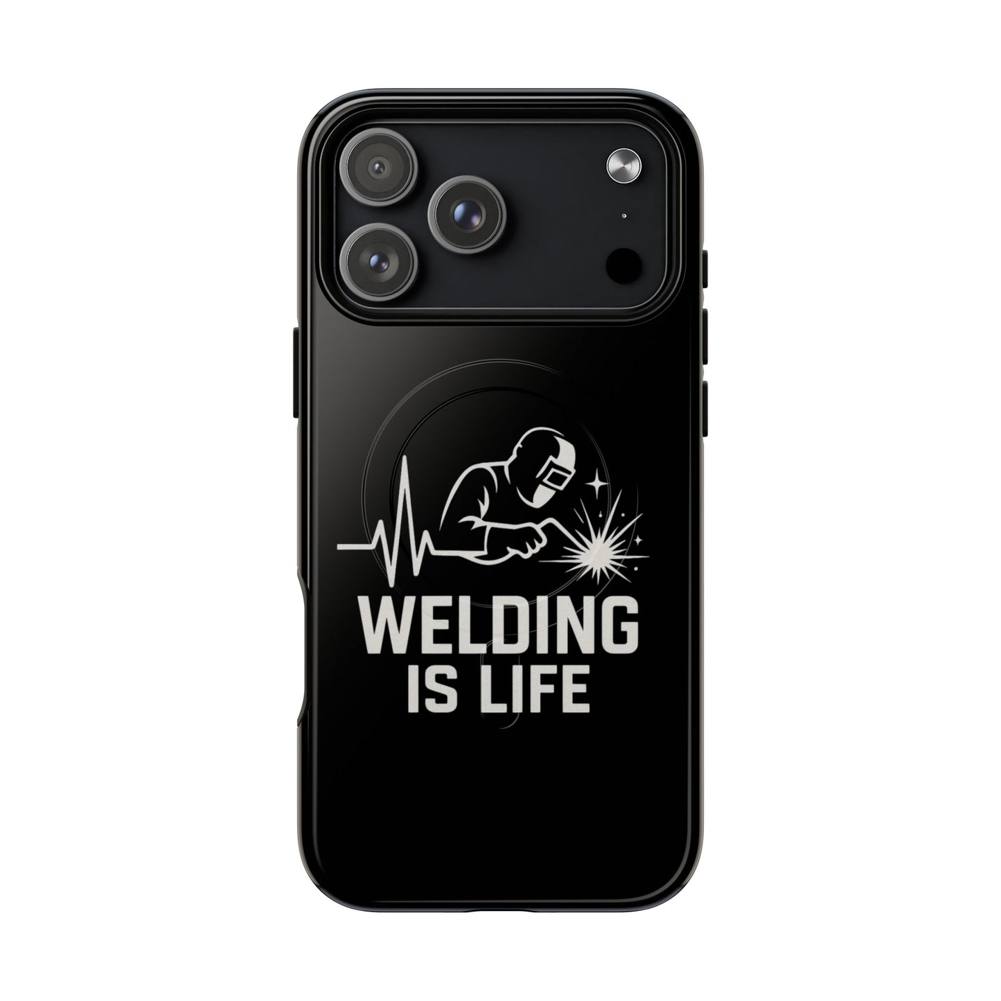 Welding Is Life Magnetic Phone Case, Tough Protective