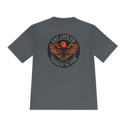 Arc Life Co. Unisex Forged In Fire Moisture Wicking Tee