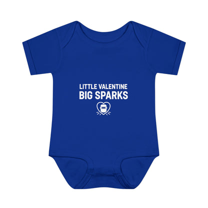 Baby “Little Valentine Big Sparks” Bodysuit
