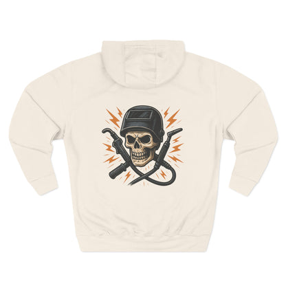 Arc Life, Skull Welding Hoodie, Fleece Sweatshirt