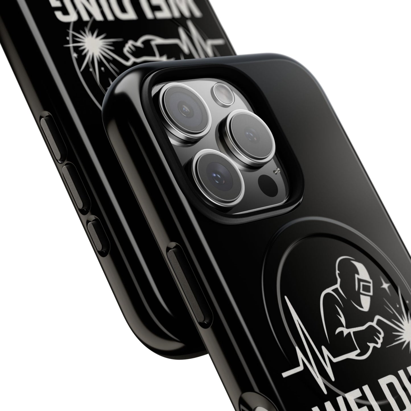 Welding Is Life Magnetic Phone Case, Tough Protective