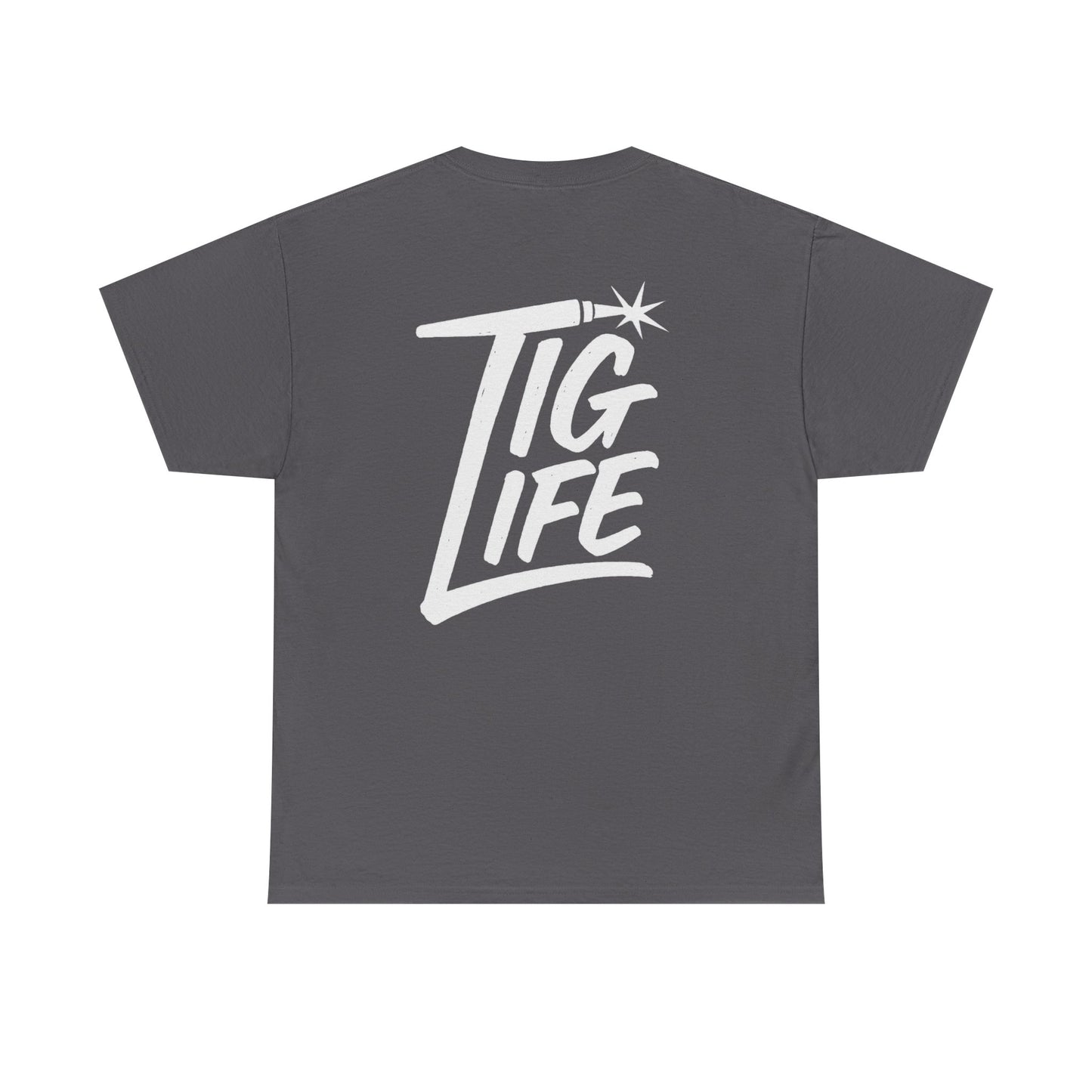 TIG Life Unisex Tee, Dark Shirt, White Print