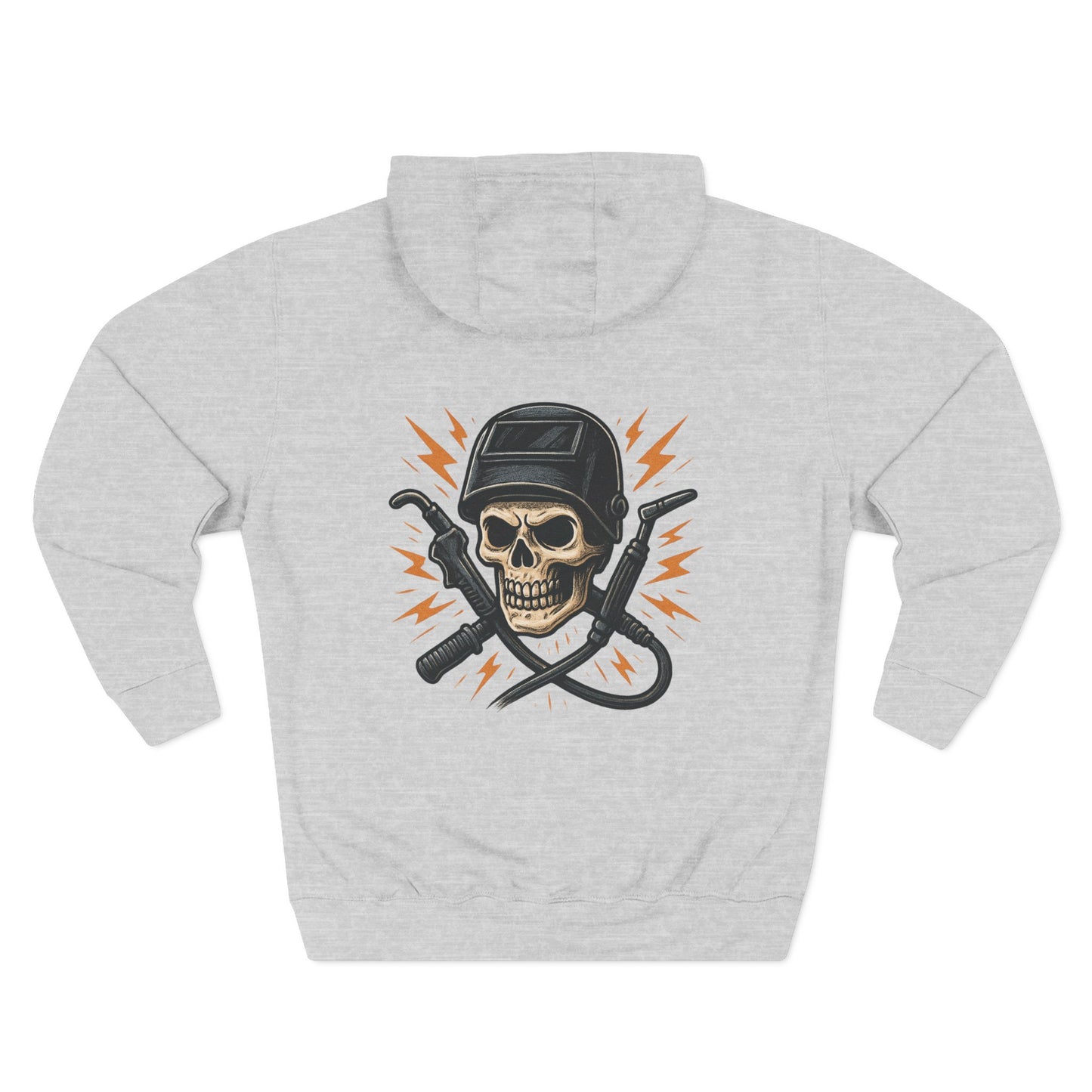 Arc Life, Skull Welding Hoodie, Fleece Sweatshirt