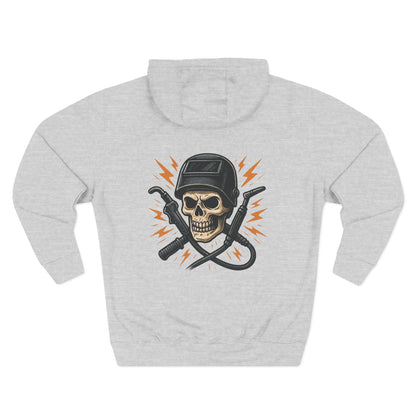 Arc Life, Skull Welding Hoodie, Fleece Sweatshirt