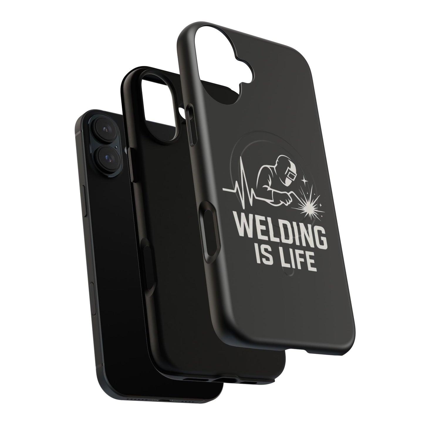 Welding Is Life Magnetic Phone Case, Tough Protective