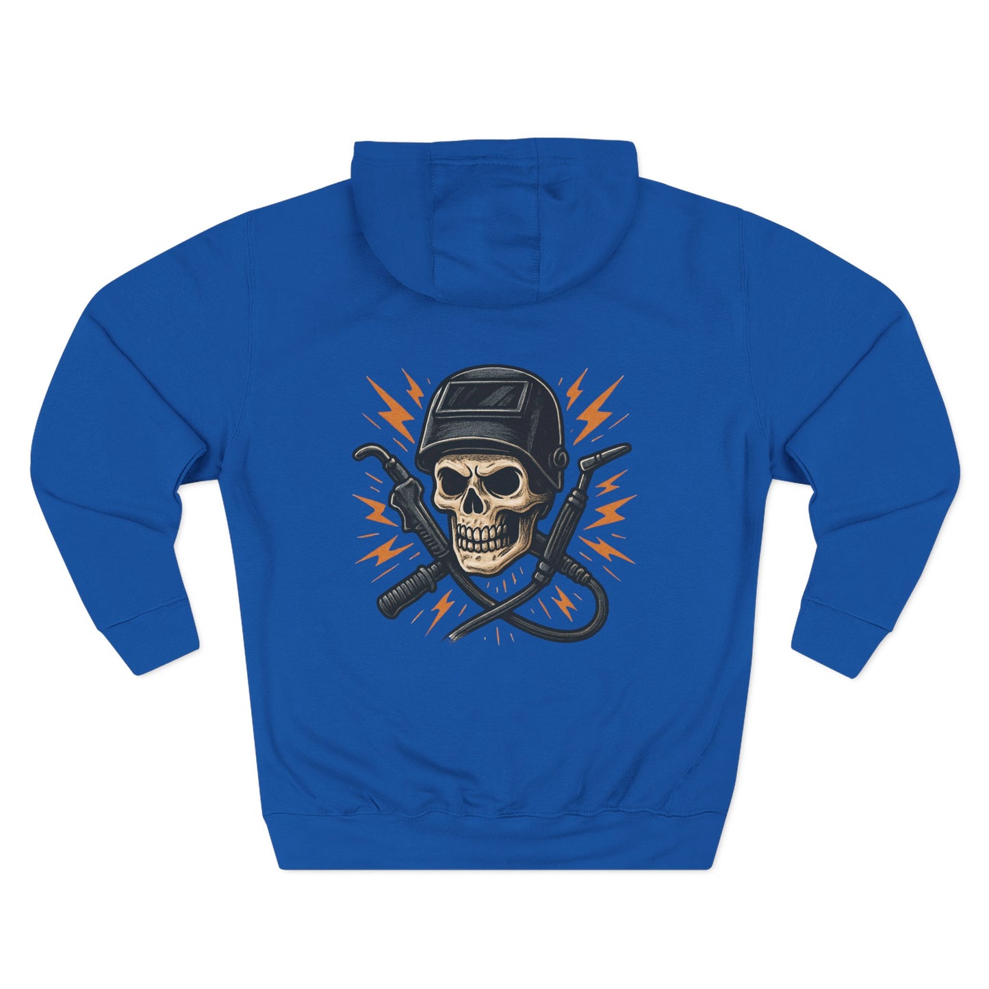 Arc Life, Skull Welding Hoodie, Fleece Sweatshirt
