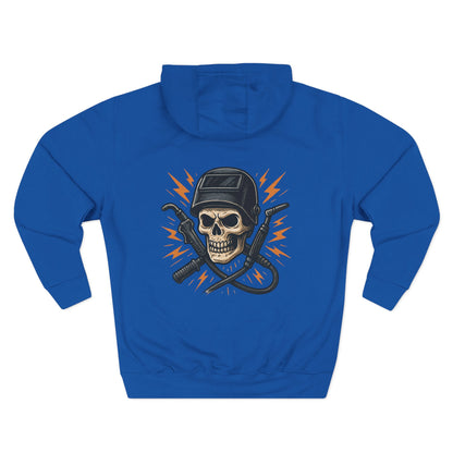 Arc Life, Skull Welding Hoodie, Fleece Sweatshirt