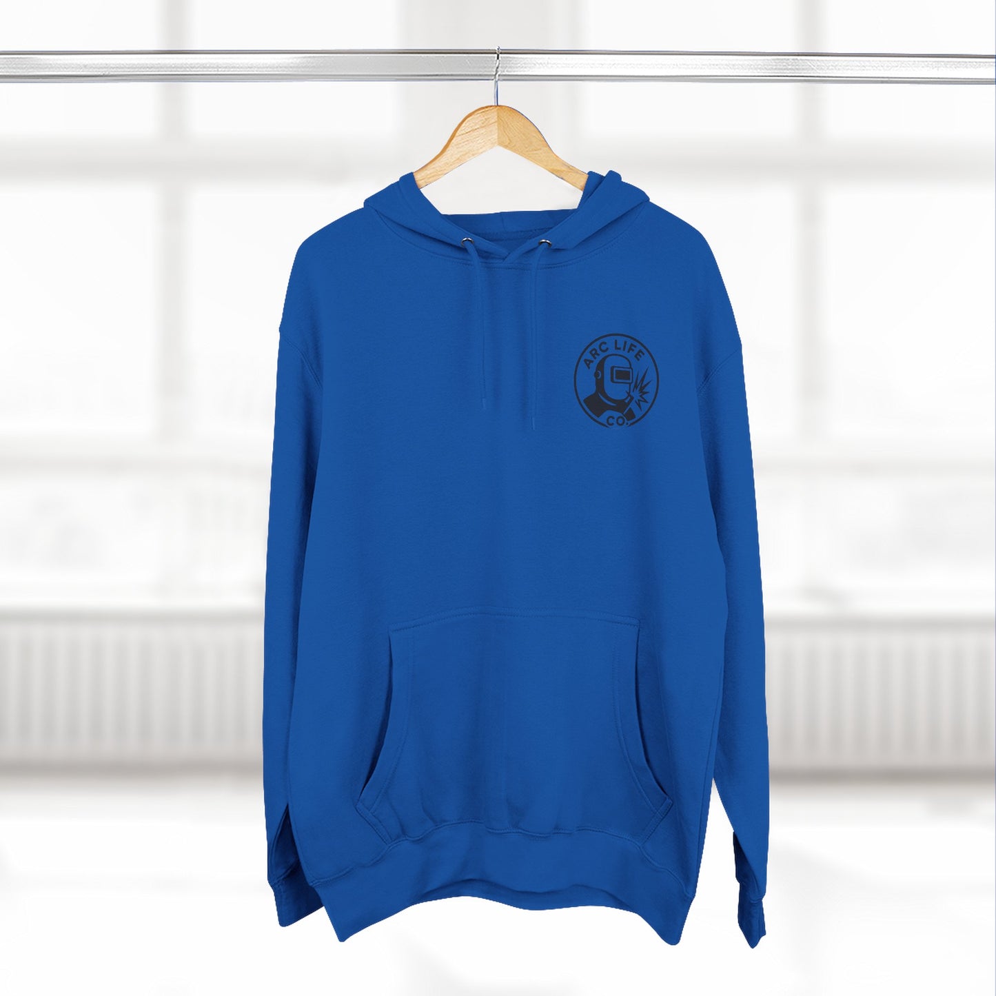Arc Life, Skull Welding Hoodie, Fleece Sweatshirt