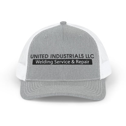 United Industrial Welding Service Embroidered Trucker Cap