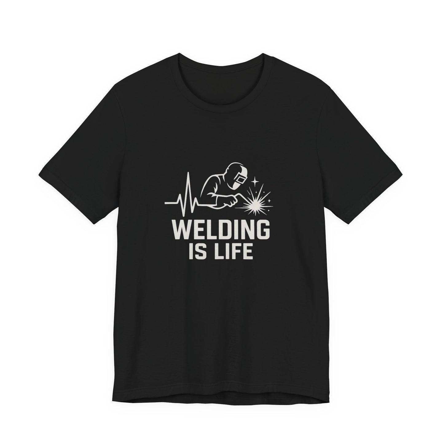 Welding Is Life T‑Shirt, Womens, Dark Shirt