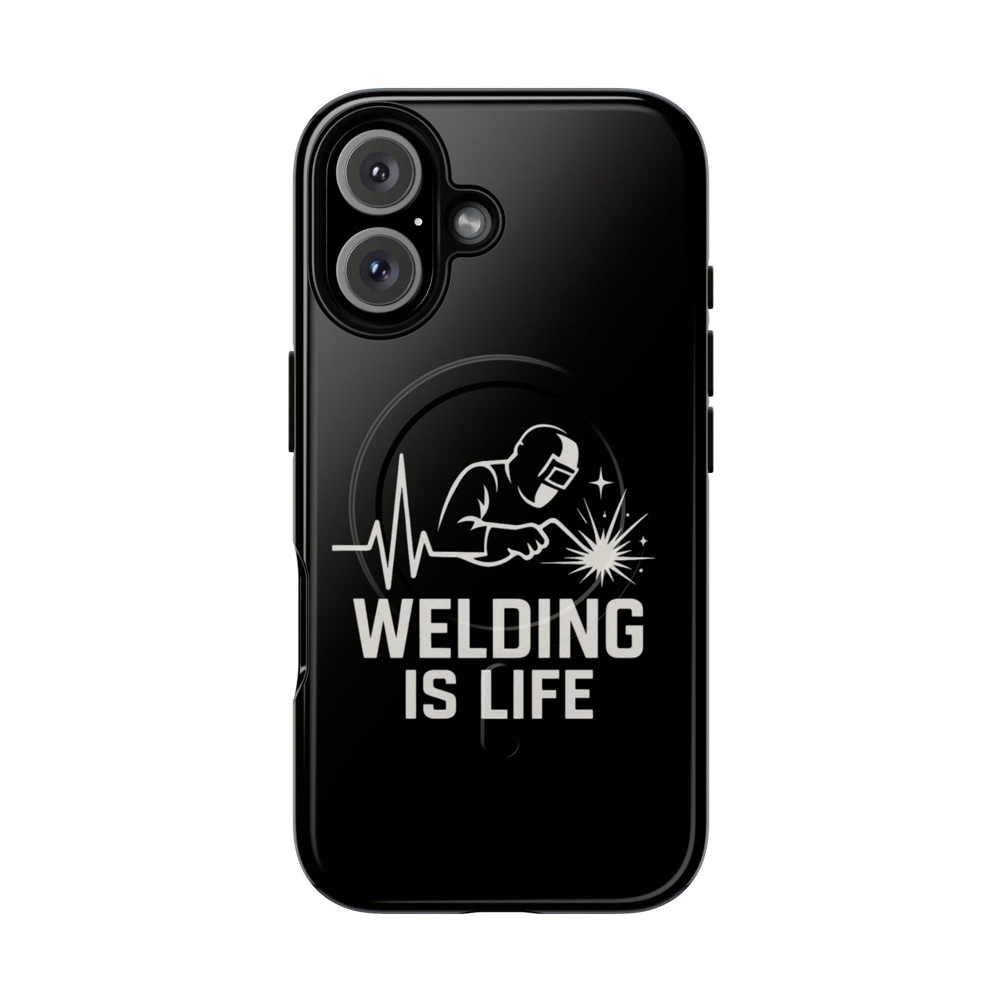 Welding Is Life Magnetic Phone Case, Tough Protective