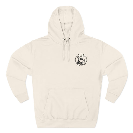 Arc Life, Skull Welding Hoodie, Fleece Sweatshirt
