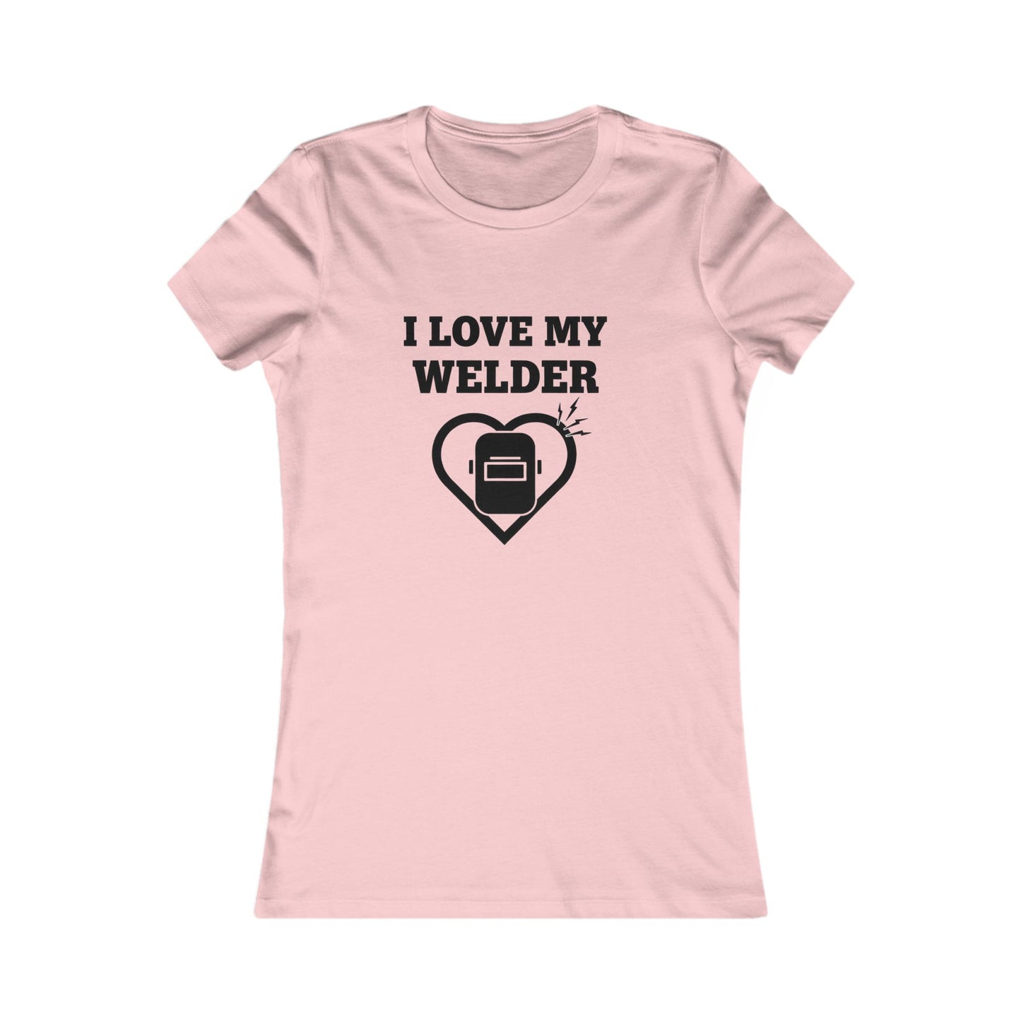 Womens, I Love My Welder T-Shirt, Light with Dark Text