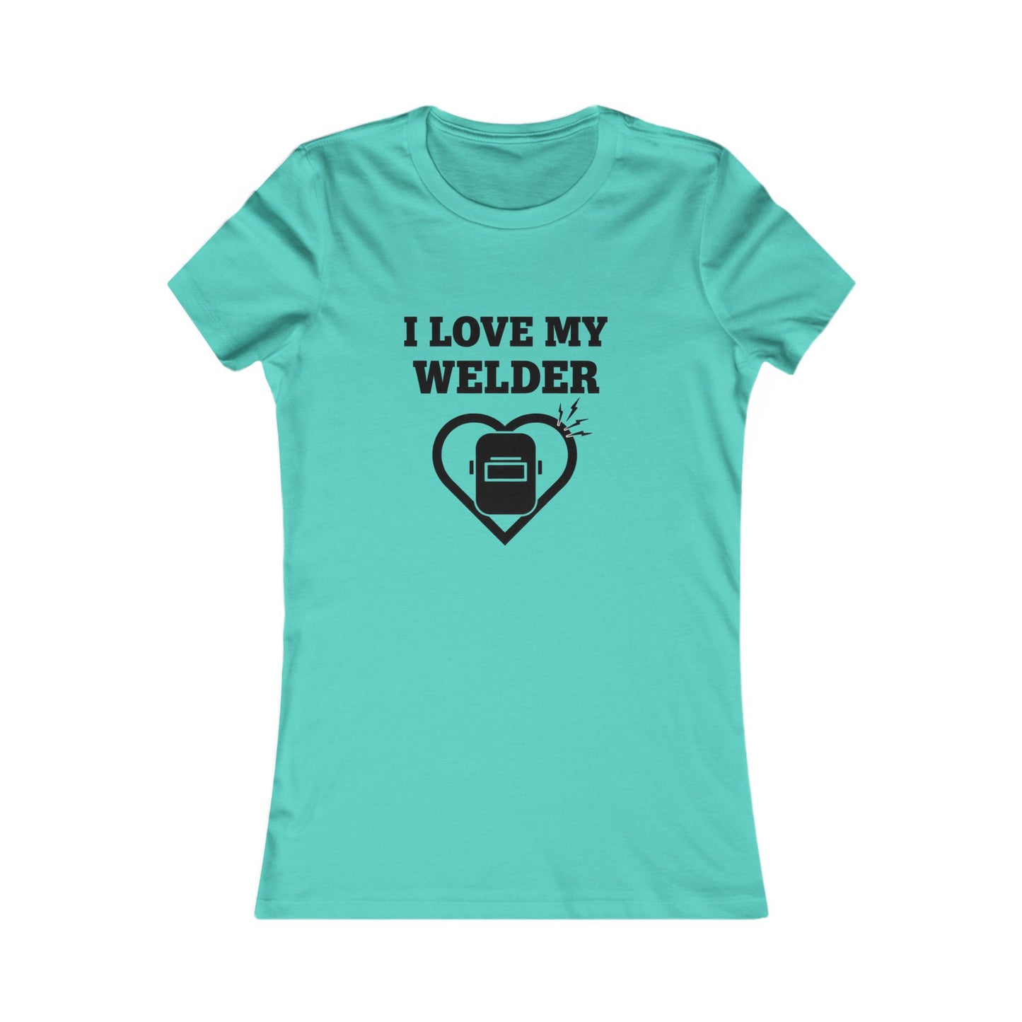 Womens, I Love My Welder T-Shirt, Light with Dark Text