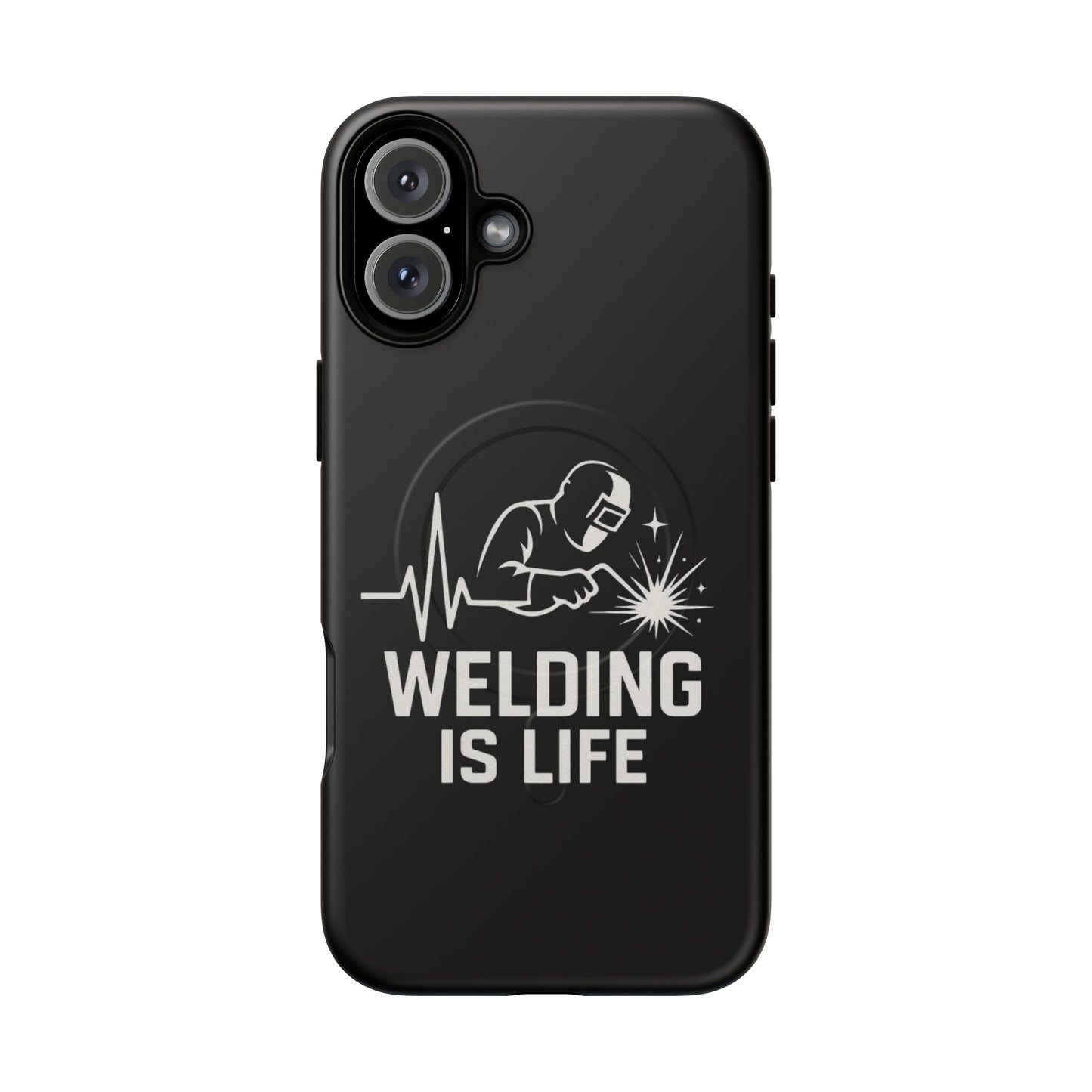 Welding Is Life Magnetic Phone Case, Tough Protective