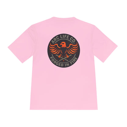 Arc Life Co. Unisex Forged In Fire Moisture Wicking Tee