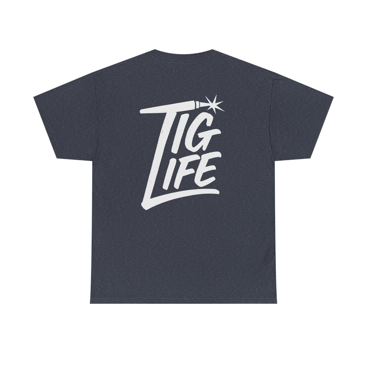 TIG Life Unisex Tee, Dark Shirt, White Print