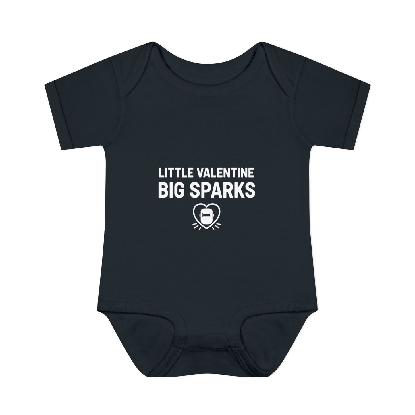 Baby “Little Valentine Big Sparks” Bodysuit