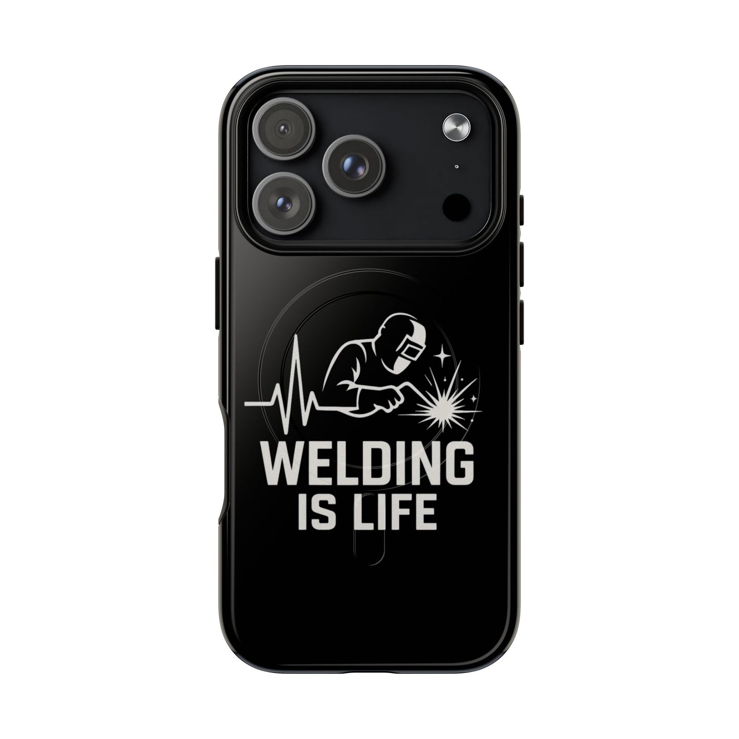 Welding Is Life Magnetic Phone Case, Tough Protective