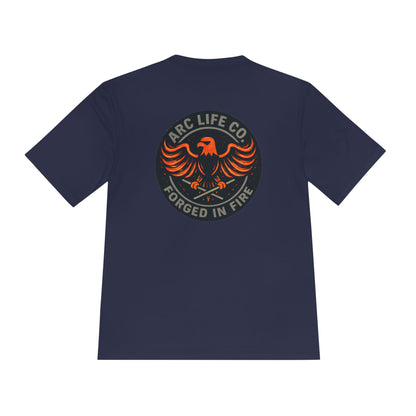 Arc Life Co. Unisex Forged In Fire Moisture Wicking Tee