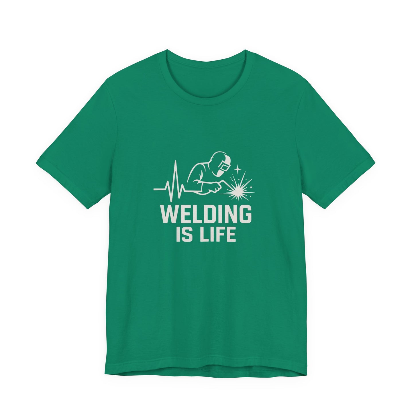 Welding Is Life T‑Shirt, Womens, Dark Shirt