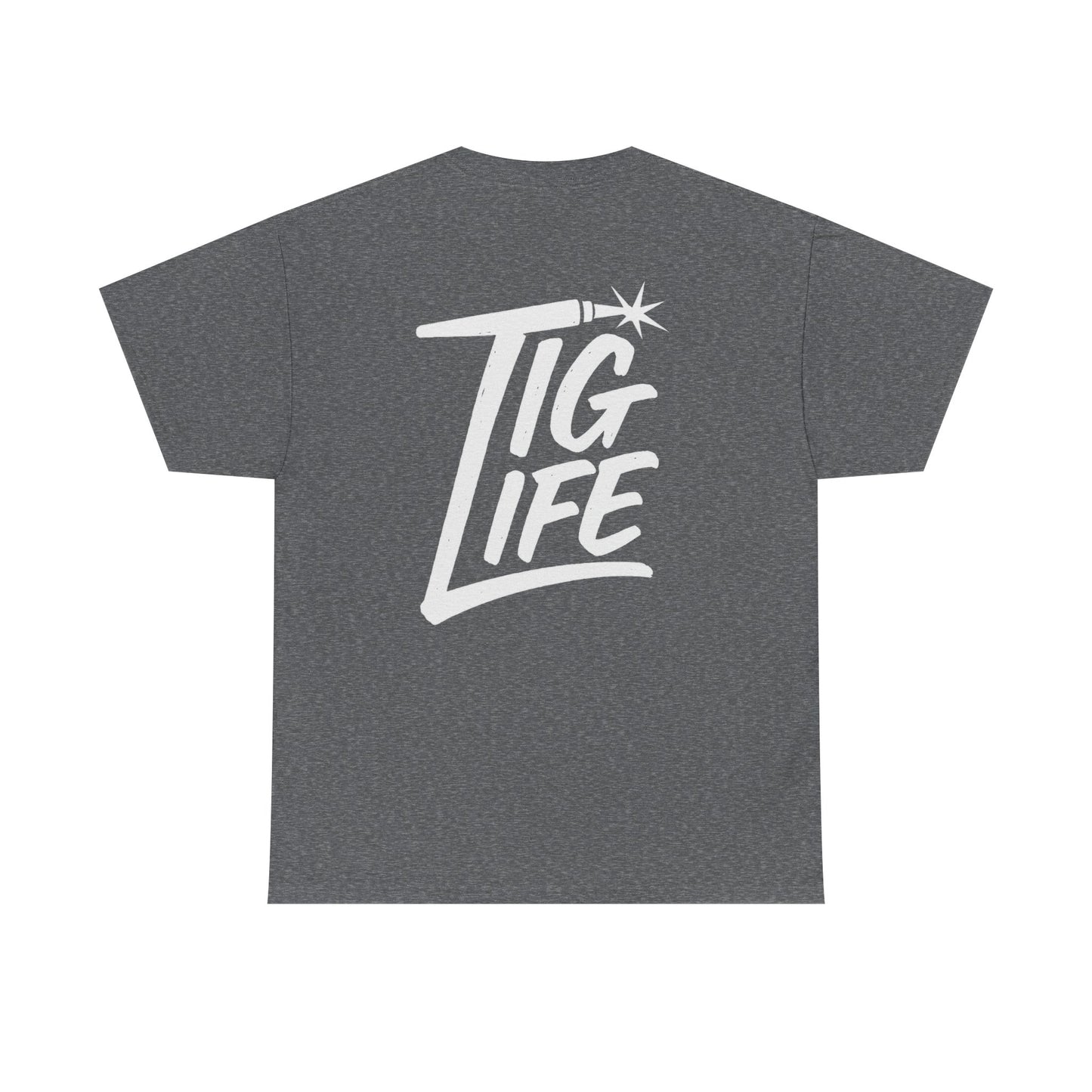 TIG Life Unisex Tee, Dark Shirt, White Print