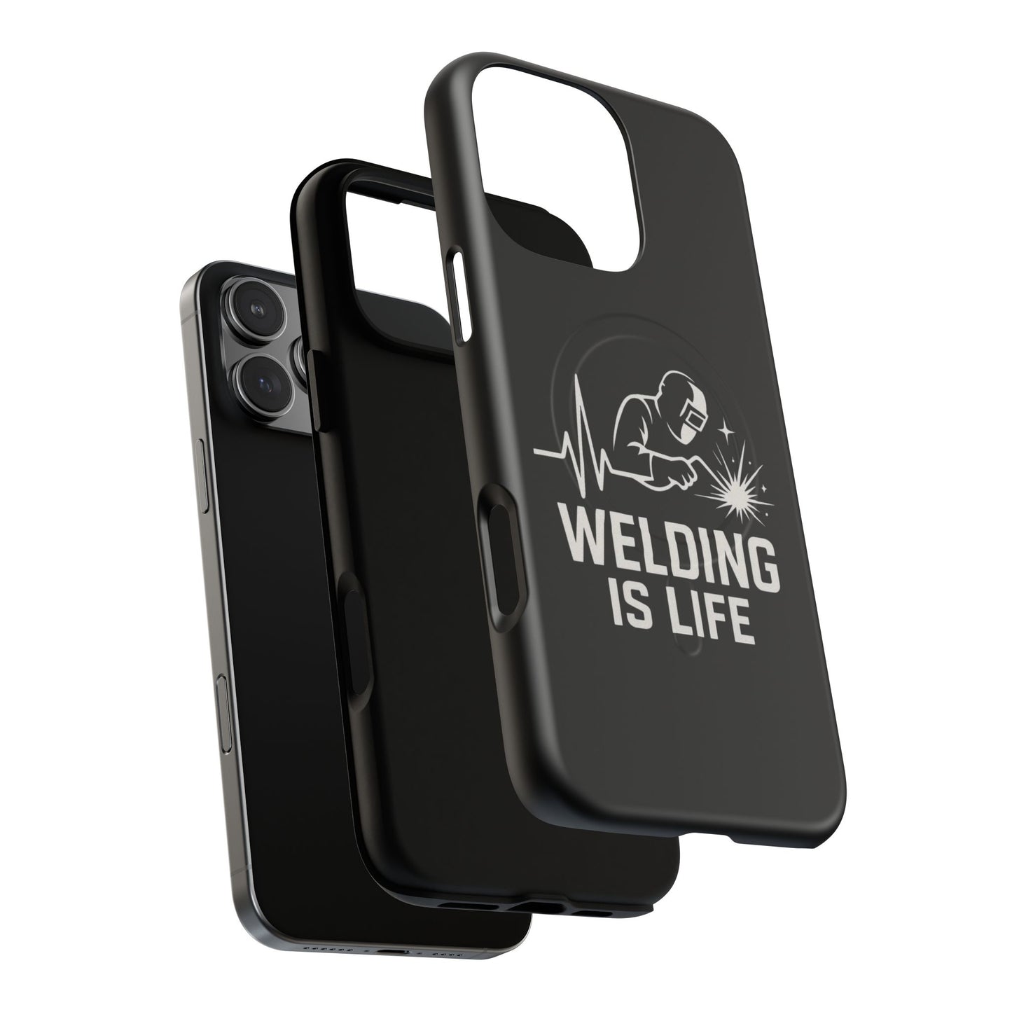 Welding Is Life Magnetic Phone Case, Tough Protective