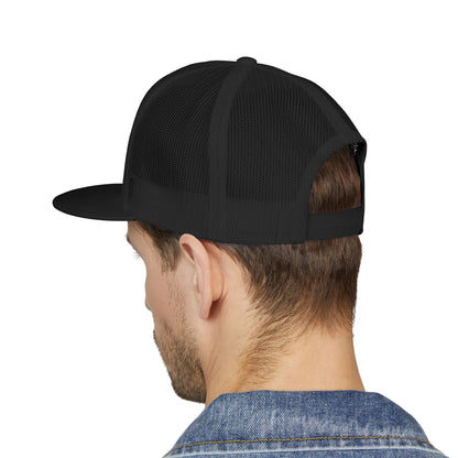 Arc Weld Inc. Trucker Cap — American Flag Welding Hat with 'Hypertherm' Accent