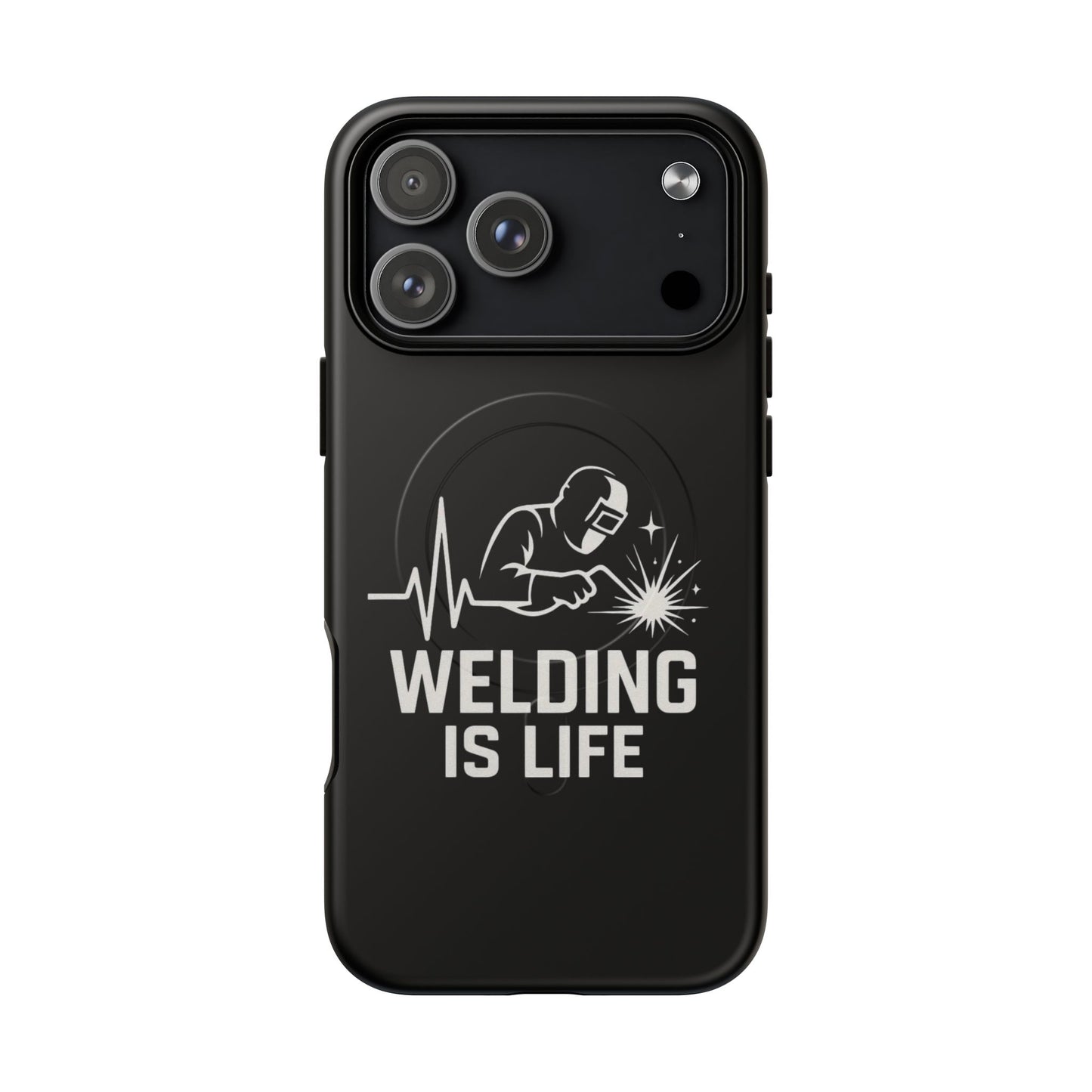 Welding Is Life Magnetic Phone Case, Tough Protective